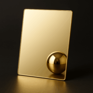 Acrílico Espejo  Dorado 1800 x 1200 x 3mm